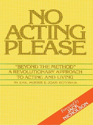 cover image of No Acting Please